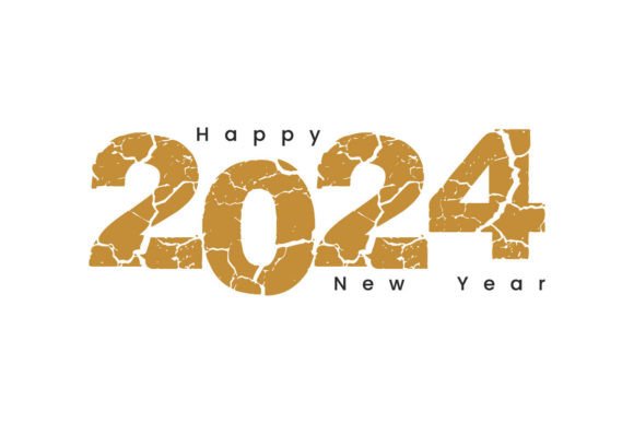2024 New Year Typography: A Creative Way to Ring in the New Year