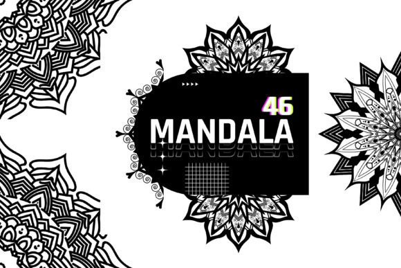 46 Mandala Vector Background Design Set: A Comprehensive Overview for Creative Professionals