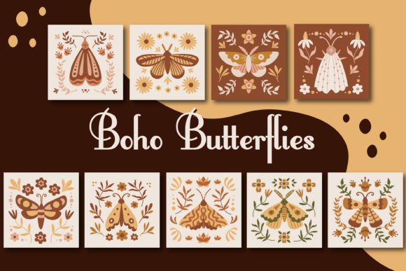 Boho Butterflies: A Premium Font for Nature-Inspired Designs