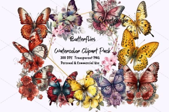 Butterflies Watercolor Clipart PNG Pack – A Practical Guide for Creators