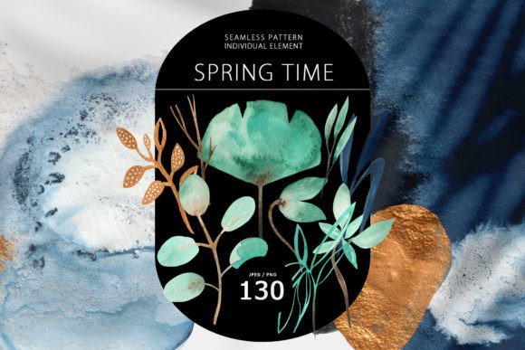 Embracing Spring Time in Wedding Design: The Beauty of Watercolor Leaves and Branches