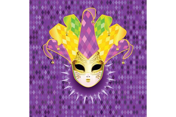 Full Face Mask on Purple: A Strategic Visual Element for Branding and Creativity