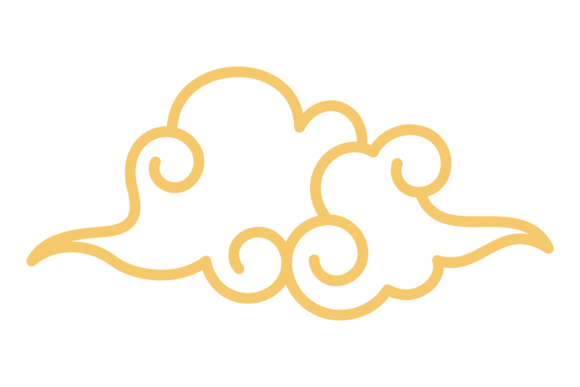 Golden Line Cloud in Traditional Chinese: A Timeless Design Element