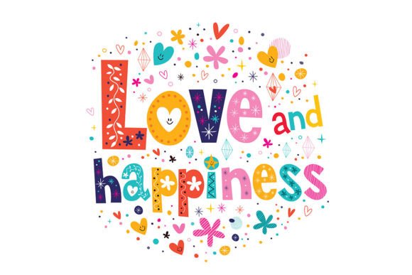 Love and Happiness: The Power of Typography in Capturing Emotion